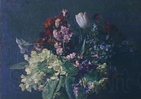 Henri Fantin-Latour Ramo primaveral Norge oil painting art
